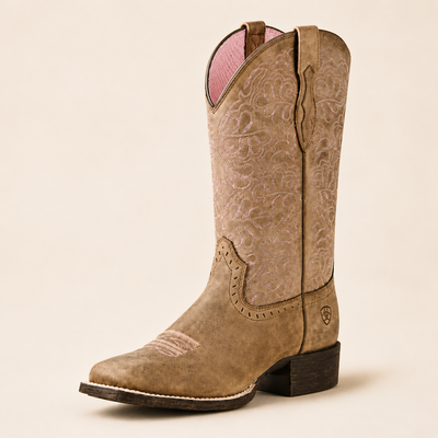 Round-Up Remuda Rose Cowgirl Boots 🤎